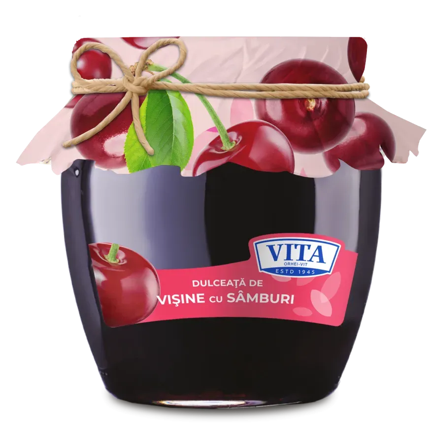 Варенье Вишневое с косточками Vita 580 мл