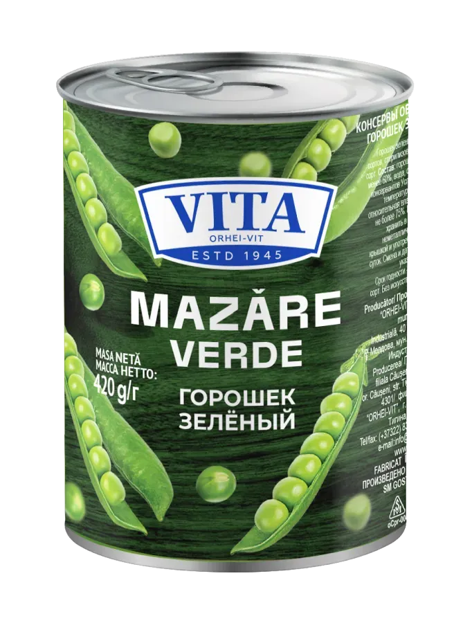 Mazare conservata Vita 425 gr c/m