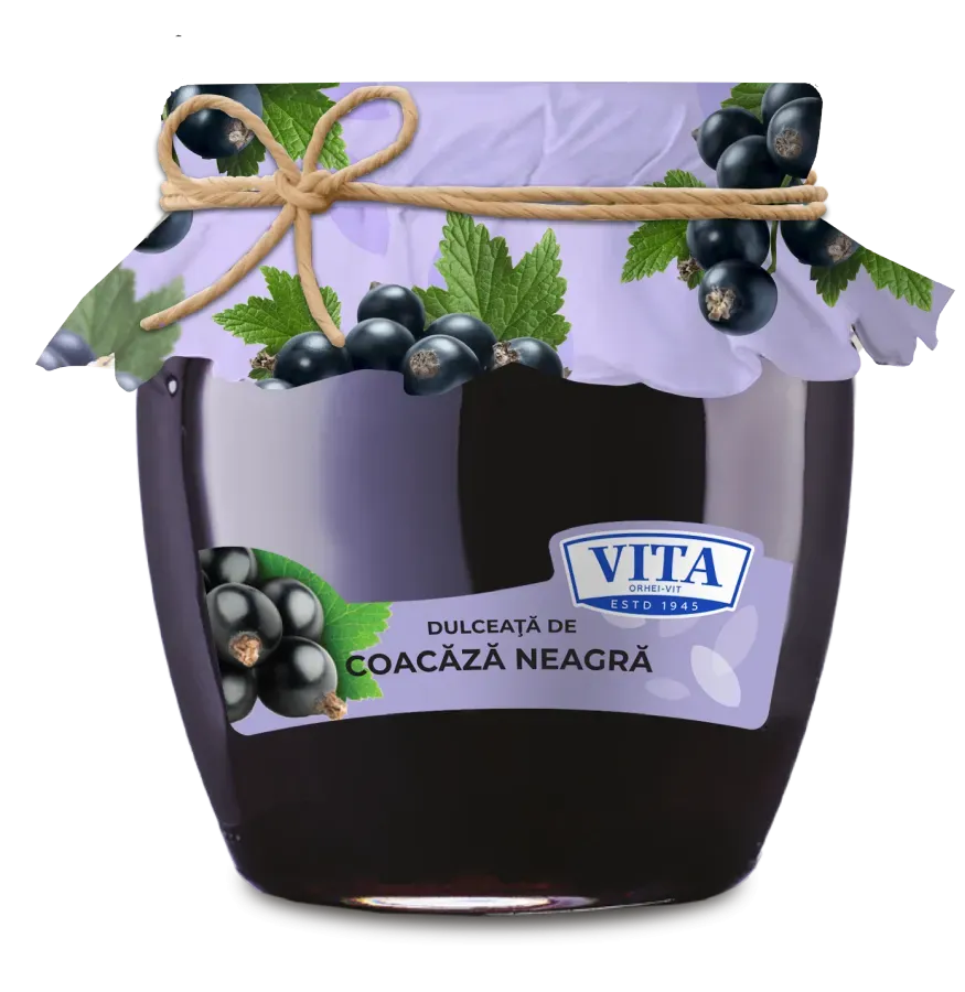 Варенье Черносмородиновое Vita 580 мл