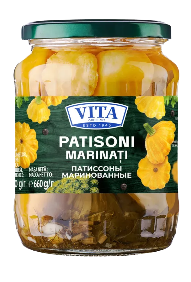 Patisoni marinati Vita 720 gr